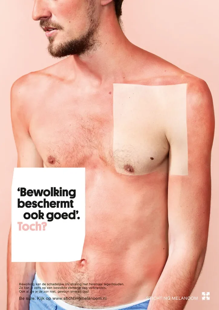 Bewolking beschermt toch ook goed. Toch?